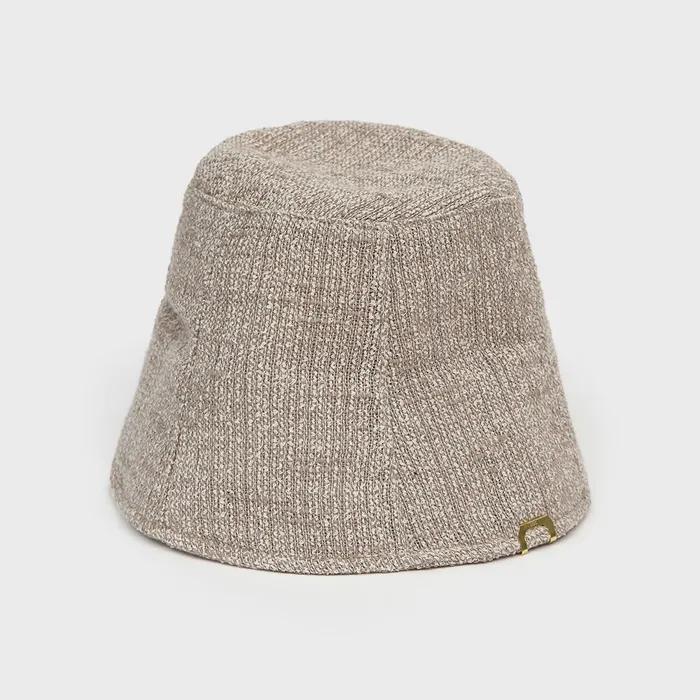 Cotton All-Season Sun Protection Women's Daily Bucket Hat STAND BUCKET / C STRAW / BG