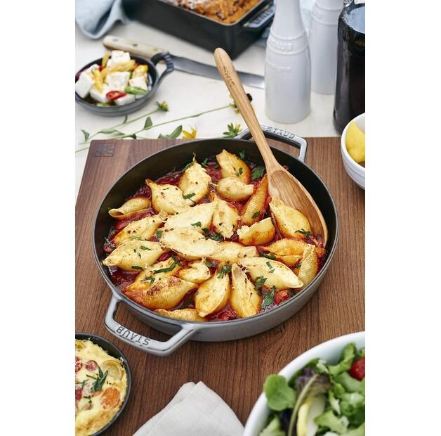 Frigideira redonda Zwilling Staub com duas alças 26 cm cinza grafite (40511-726-0)