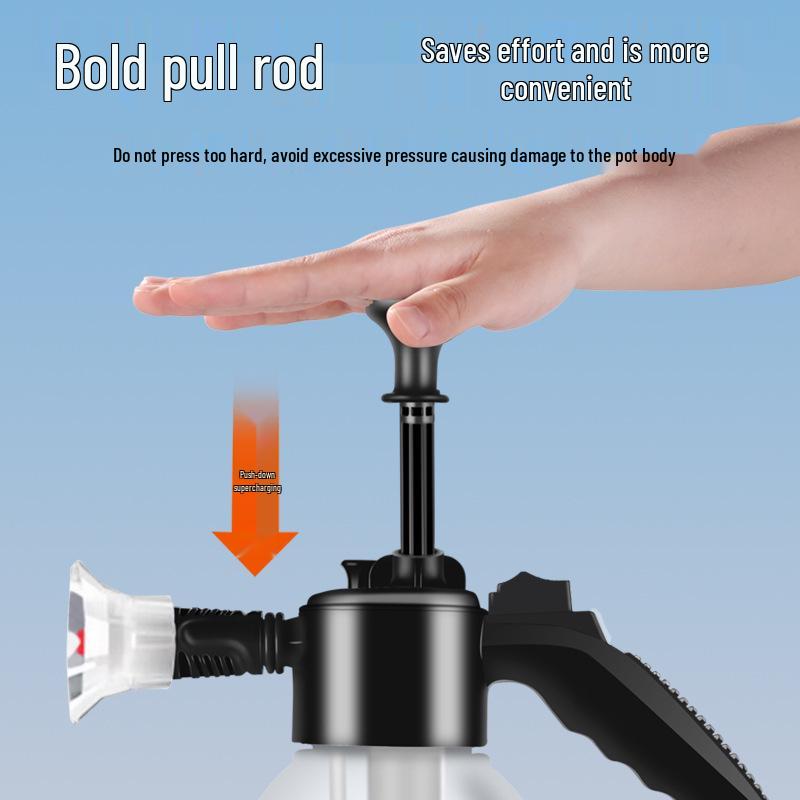 2L Handheld Foam Sprayer for Cars and Home Gardening - Windshield Washer and Car Wash Kettle