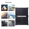 Outdoor Sunpower Foldable Solar Panels Portable Solar Charger 2 USB Port for Phone Traveling Camping Hiking Black 100W 5V
