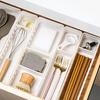 Multipurpose     Compartment Storage Box  Space-saving Dividing Grid Cutlery Storage Box Desktop Accessories