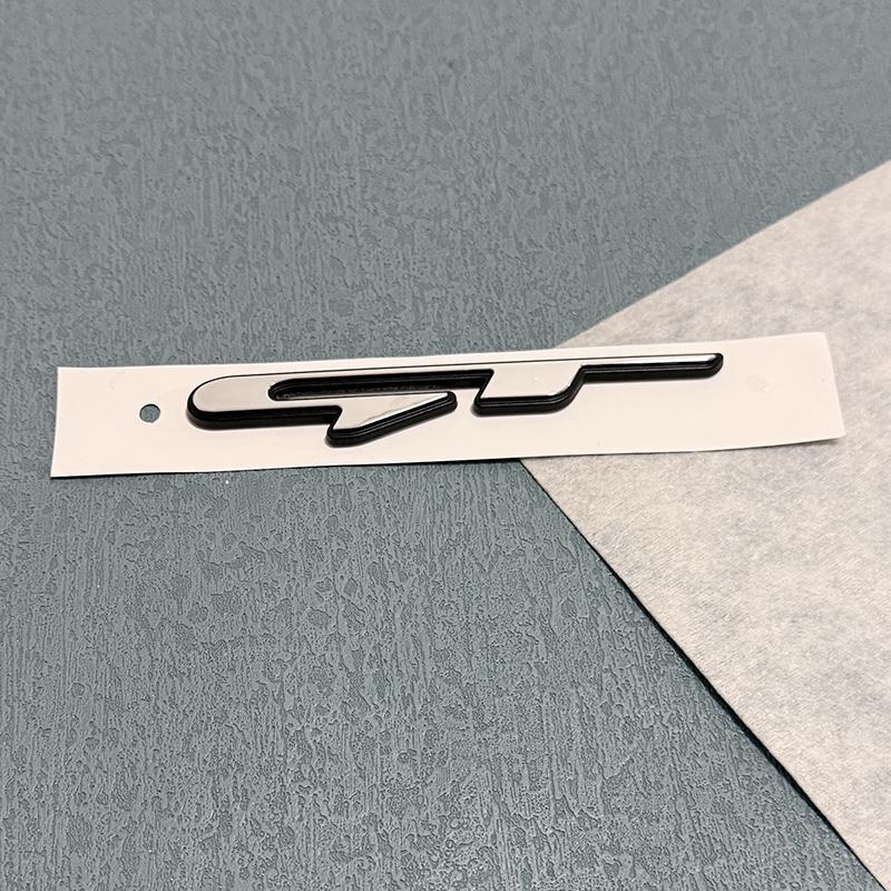 BKFWPU1 3D Chrome Car GT Line Sticker Emblem Logo For Kia GT Line Sportage Ceed Picanto K5 K3 Stonic Auto Badge Decal Accessories