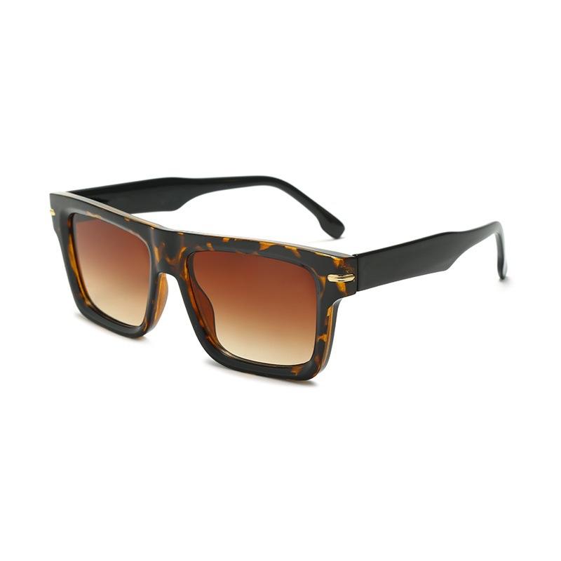 New Fashion Trend Square Sunglasses for Women and Men High Quality Sturdy and Durable Sun Protection Decorative Glasses