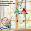 2PCS Bird Song Bell Bird Song Bell Wind Chime Bird Song Bell Garden Decor Hanging Rustic Wind Chime Wind Chime Parts