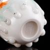 Hand-Painted Mutton-Fat Jade Ceramic Teacup