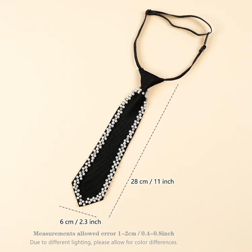Handmade Neck Tie Hand-beaded JK Uniform Tie Temperament Bowtie  Student Uniform