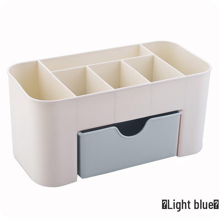 Schminkkasten: Geteilter Organizer für Pinsel, Schmuck, Kosmetik & Hautpflege