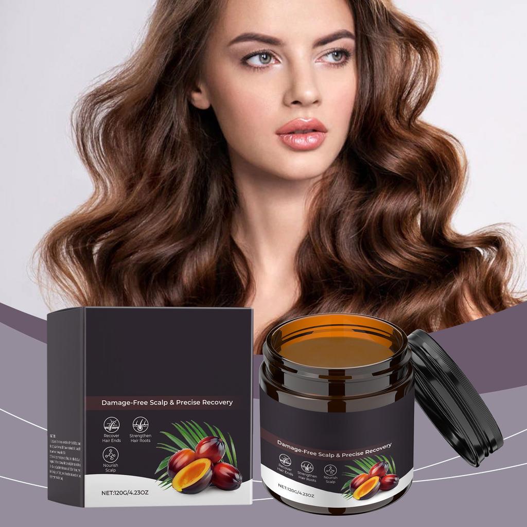 Creme para Cabelo Batana Cabelo Macio, Forte, Perfumado, Brilhante, Hidratante e Nutritivo para o Couro Cabeludo