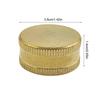 Set Of 6 Solid Brass Propane Tanks Protector Caps refilling  Propane Caps Ensures Leak Free Storage Quick Installation