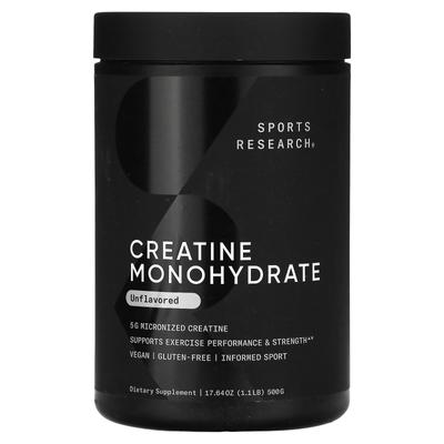 Creatina Monoidrato, Senza Aroma, 1.1 lb (500 g)