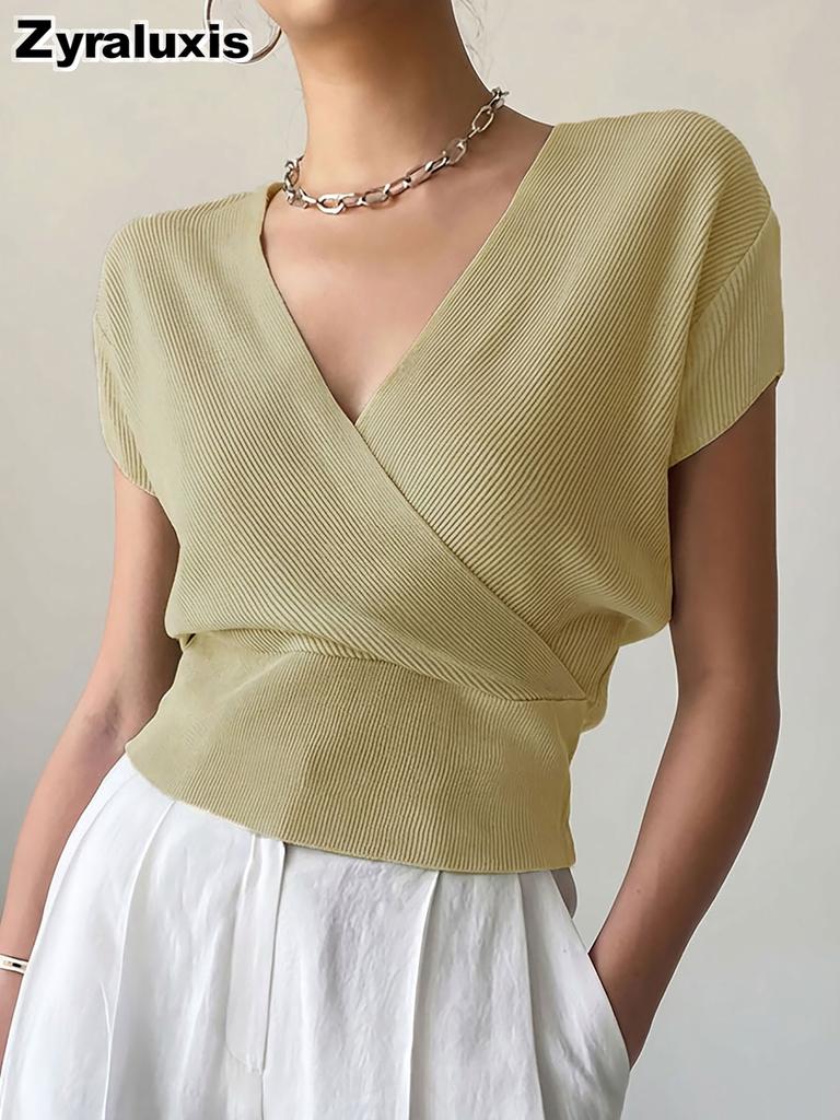 Women's Chunky Knit Sweater with Cross Stitch Design, Slim Fit Casual Workwear