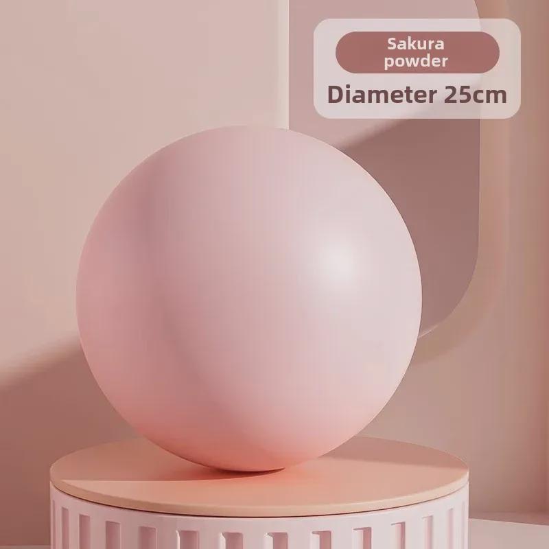 Pelota de yoga y pilates anti-explosión gruesa y pequeña para ejercicios de equilibrio