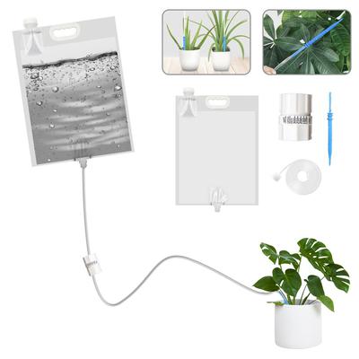 Automatische Tropfbewässerungspfeile Blumendüngung Automatisches Gerät Gartenbewässerung Wasserbeutel Pflanzenbewässerungswerkzeuge Tropfer Faules Pflanzset