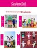 Custom Foam Carving Mascot Costume with Inflatable Headgear for Performances