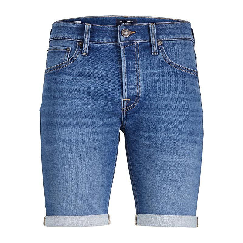 

Джинсовые шорты мужские синие JACK & JONES