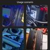 Universal Memory Memory Heatsink Heat Sink Wide Compatibility Across DDR3 DDR4 Module Fanless Ensures Quiet Operation