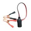 Car Battery Clamp To  Lighter Plug  Charge Extension Cable  Lighter Battery Adapter Socket