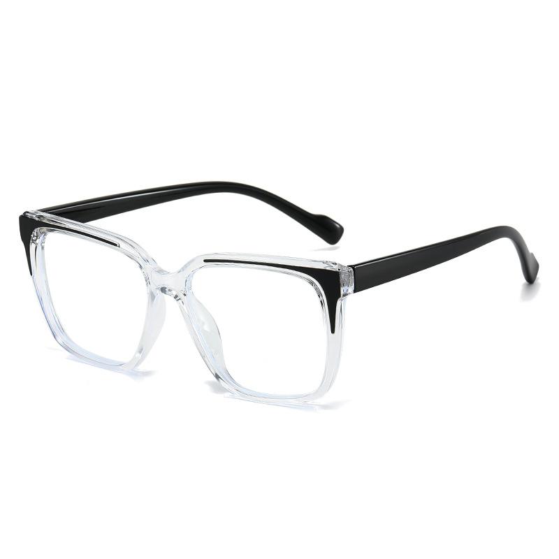 

Оправа для очков Light Large Frame Plain Anti-Blue Glasses Decorative Flat Glasses regular