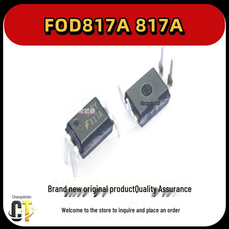 

FOD817A Silk Screen 817A DIP4 Through-Hole Optocoupler, Brand New Original FOD817A300/FOD817A300W Inquire Before Purchase to Confirm Stock