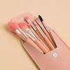 8-piece Portable Makeup Brush Pouch Set DD-11049