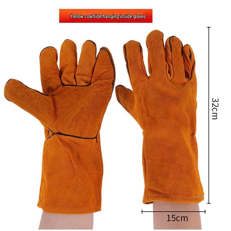 COFLYEE Double-Layer Welding Protection Gloves