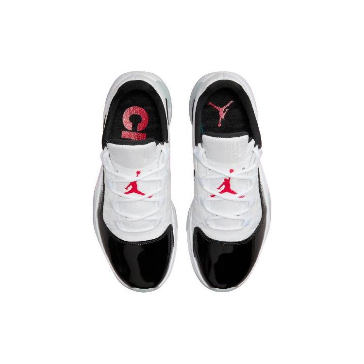 Ny Air Jordan 11 CMFT Low Hvit Svart Blåskjær DV2629-106