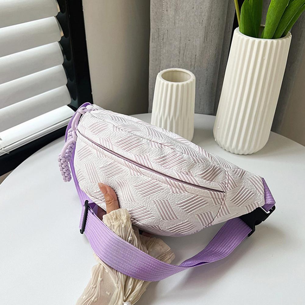 Поясная сумка для мужчин и женщин регулируемый ремень сумка на бедро водостойкая поясная сумка для путешествий бега хайкинга велоспорта лавандовый 3160₽