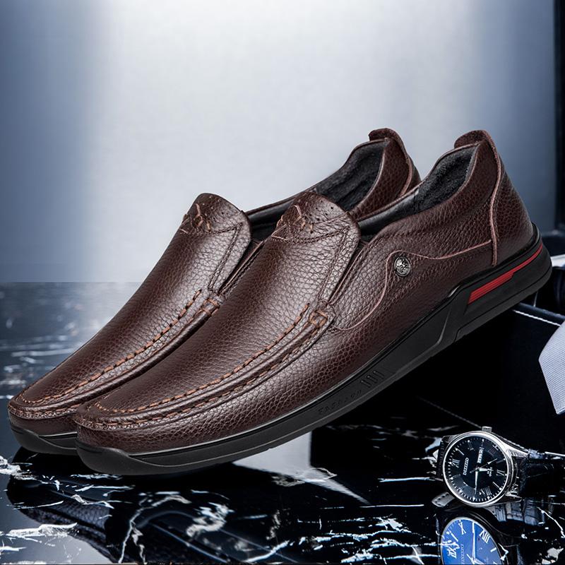 Luxury Brand New Listed Comfortable Men Casual Shoes Hot Sale Fashion Loafers Men Quality Leather Shoes Men Flats Driving Shoes