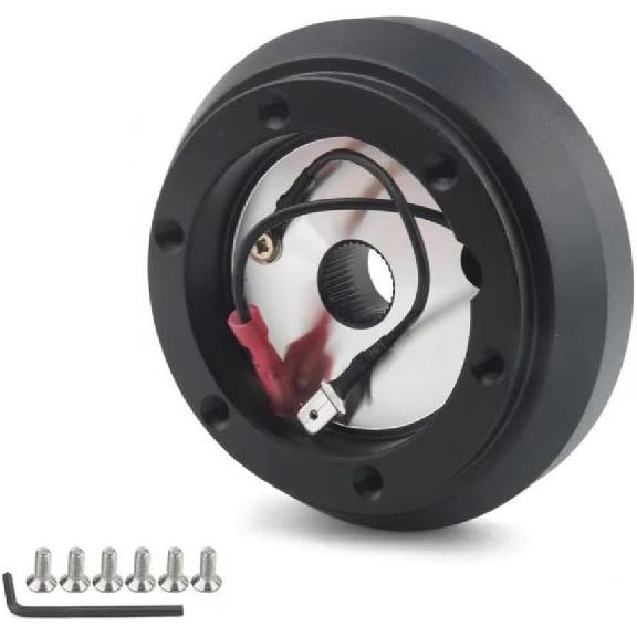 

Racing Steering Wheel Boss Kit Short Hub Adapter Compatible with Various Models Including Rio Miata RX7 RX8 626 Protege Tiburon 160H