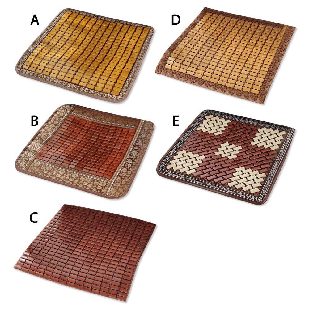 Wear-resistant Bamboo Summer Cushion Cool Summer Seat Cushion Home/Office Cool Mat