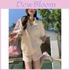 Casual College Style Womens Short Sleeve Top With Zipper And Print For Summer Wear