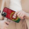 Portugal Passport Flag Magnetic Phone Case For APPLE iPhone 17 Air 16 14 13 12 Pro Max 15 Plus Wireless Charge MagSafe Cover