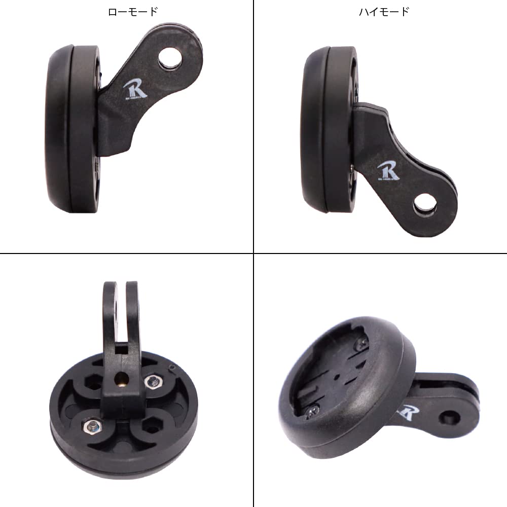 Safety Light Adapter for GoPro Interface to Garmin Converts a GoPro Hero camera mount into a taillight for Garmin rearview radars without cameras