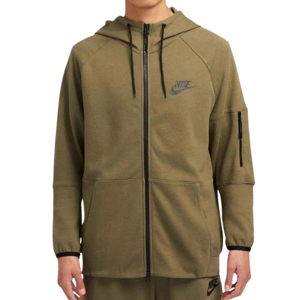 Nike Mens Plain Full Zip Hoodie