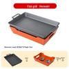 ZISIZ Aluminum Alloy Non-Stick Rectangular Fish Roaster