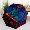 Fantasy Mushroom Garden  DecorUmbrella, Portable 3-Fold Compact Umbrella,Christmas Gift ES372