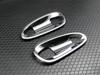 BRIGHTZ Chrome Plated Door Handle Covers (Plate) for SLK Class R172 (DHC-SARA-003) 172, SLK200, SLK350, SLK55 AMG 200, 350, 55 (Part Number: 19447)