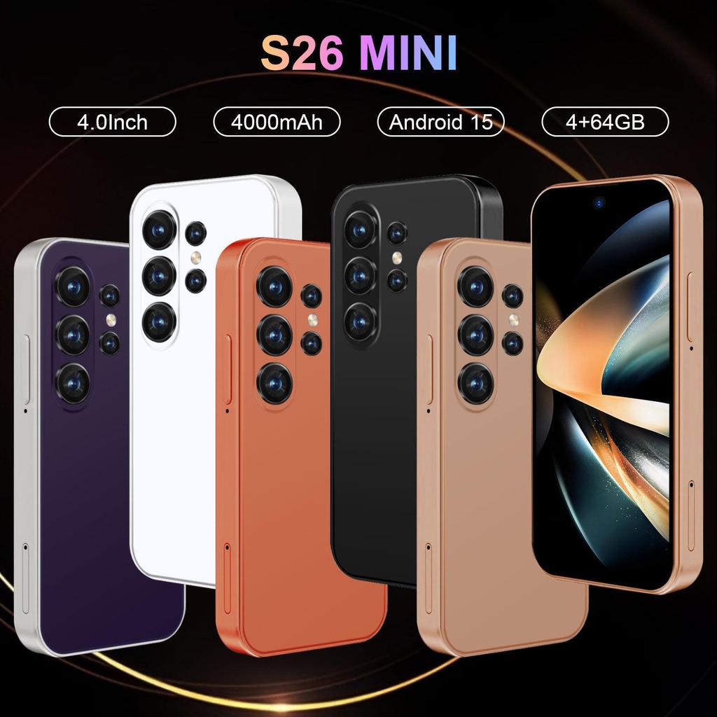 S26 Mini Mobile Phone 4+64G Android 4" Smartphone
