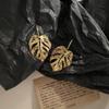 Elegant Retro Leaf Dangle Earrings: Trendy Personalized Accessories for Women