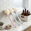 Take Bath Long Handle Bath Brush Soft Bristles Double Sided Bath Ball  Back Massage