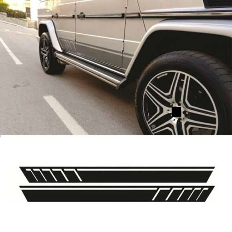Authentic Car Side Sticker Stripe Sticker For Mercedes Benz G55 G63 AMG W463 G Class