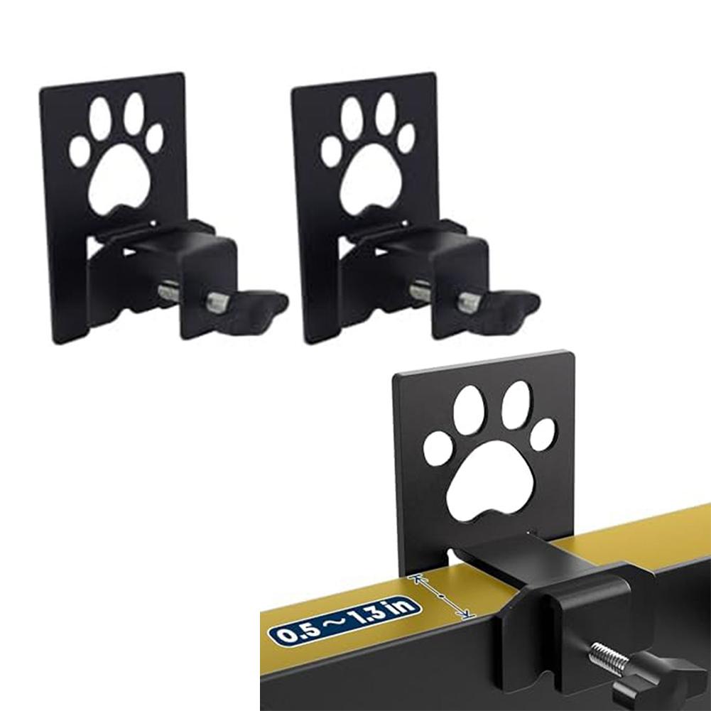 AdjuFor Stable Mattress Retainers Non Slip Paw Design for Metal Bed Frames and Box Springs Easy Installation 2pcs