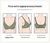 Summer Style Seamless Wireless Plus Size Bra: Anti-Exposure & Anti-Sagging Design
