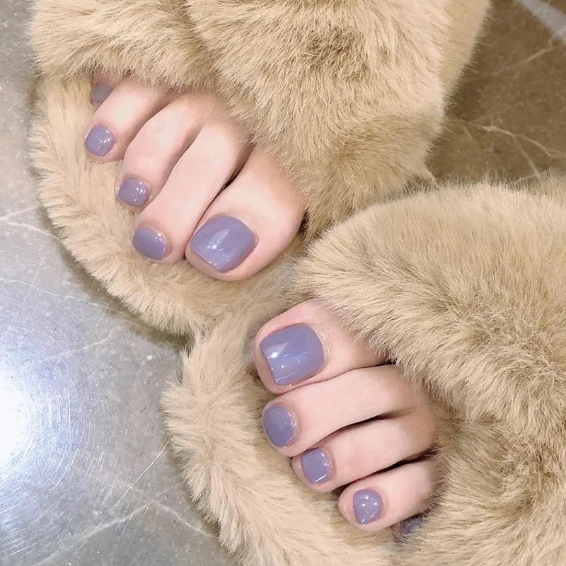 

Xiaohongshu High-End Removable Wearable Nail Tips for Toenails