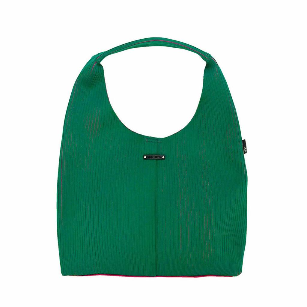 Lame Knit Shoulder Tote Bag 1061 [Routeto] LT.Round.Glimps.Knit-A (04 Green)