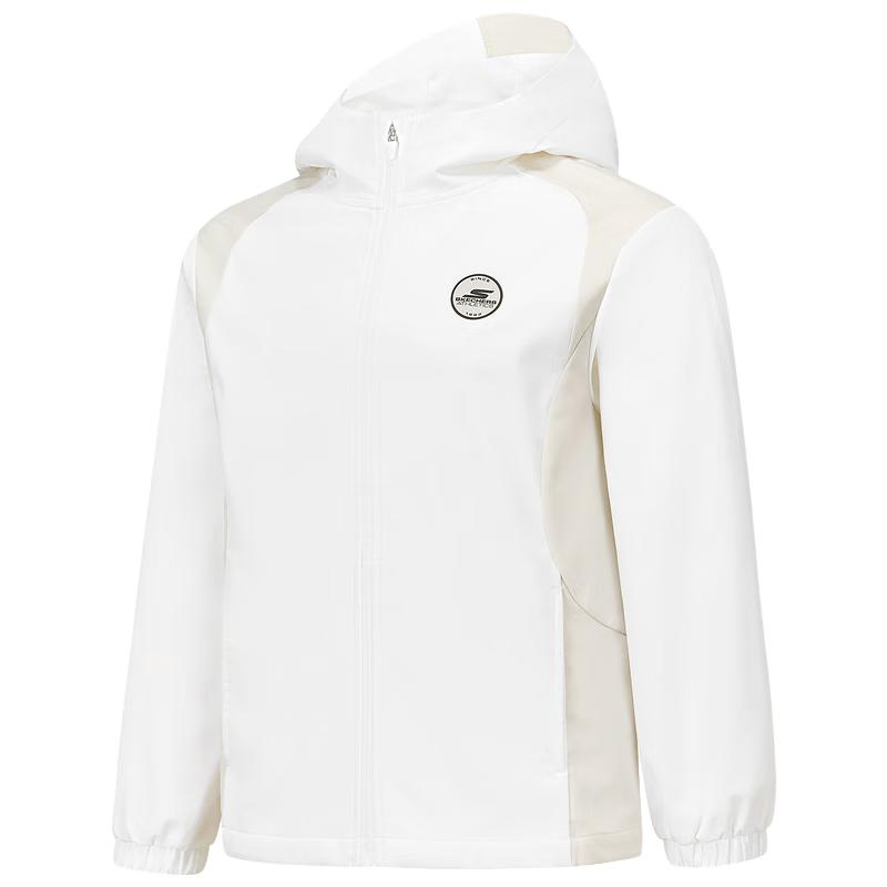 Skechers 2025 Kids Unisex Woven Hooded Jacket P325K004 4XL