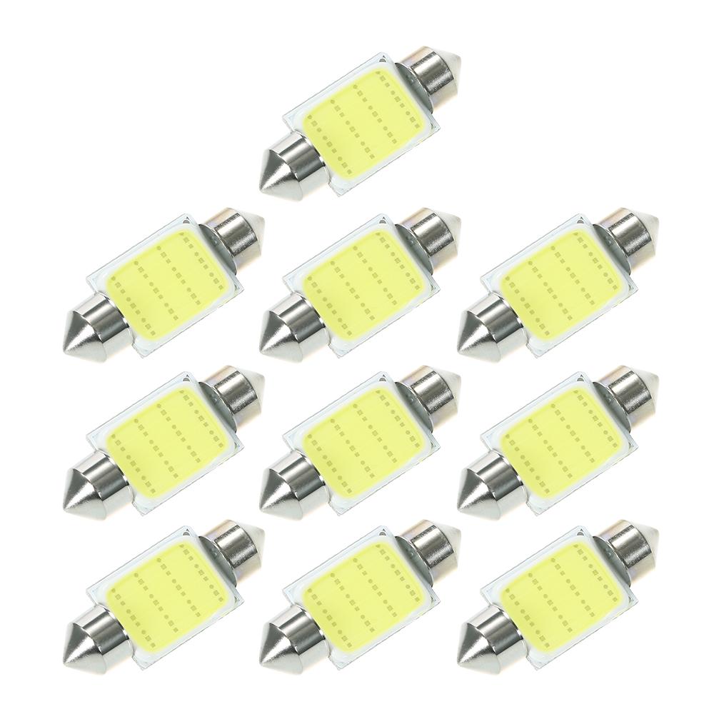 COB SMD 12 Chip Weiß 2 LED Festoon Lampen 41mm COB SMD 12-Chip