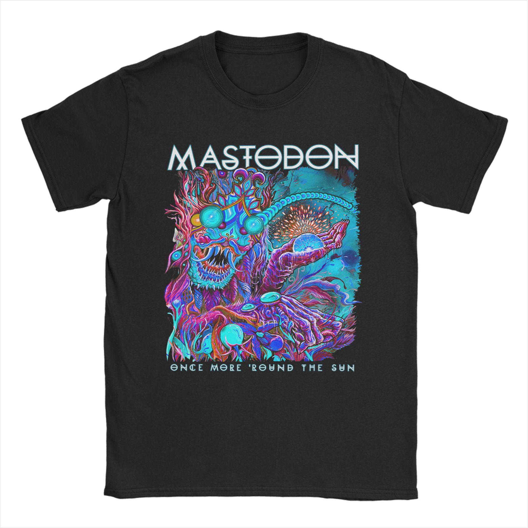 

Vintage T Shirt Summer Mastodon Voyager Fashion TShirts Cotton Tee Shirt for Men Y2K Funny Hot Sale Short Sleeve Clothes 4XL