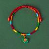 Colorful Rope Handmade Woven Zongzi Festival Bracelet New Ethnic Red Rope Adult Children's Hand Rope