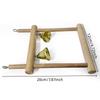 1/8PCS Set Combination Parrot Bird Toys Wood Articles Bite Pet Bird Toys For Parrot Training Bird Toy Swing Ball Bell Standing